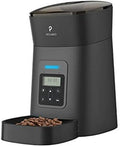 Automatic Cat Feeder Dog Food Dispenser Auto Timer Pet Feeding Tray, Low Food & Motion & Sound Alerts, 4L Basic PLAF004